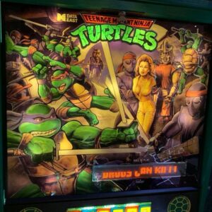 TMNT  Pinball Machine