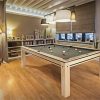 Brunswick Hickory American Pool Table - 8ft