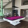 Rasson Victory II American Pool Table: White Finish - 7ft, 8ft, 9ft