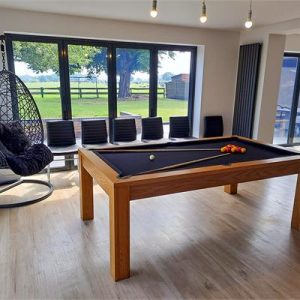 Signature Chester Oak Pool Dining Table: 6ft, 7ft