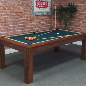 Signature Chester Walnut Pool Dining Table: 7ft - Warehouse Clearance