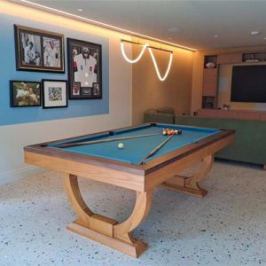 Signature Huntsman Oak and Walnut Pool Dining Table: 6ft, 7ft