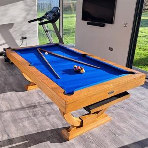 Signature Huntsman Solid Oak Pool Dining Table: 6ft, 7ft
