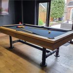 Signature Marshall Silver Mist Pool Dining Table - 7ft